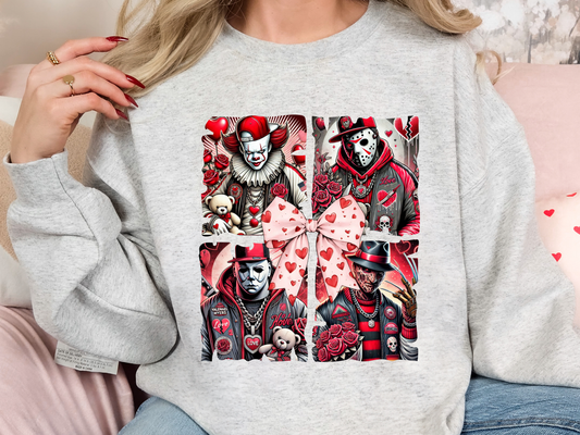 Horror Valentine Collage