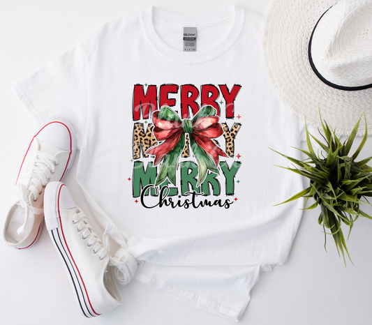 DTF Merry Merry Merry Christmas